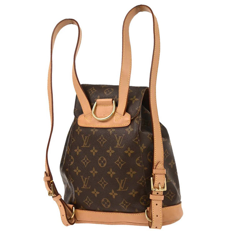 Louis Vuitton Monogram Montsouris MM Backpack M51136 SP0012 153925