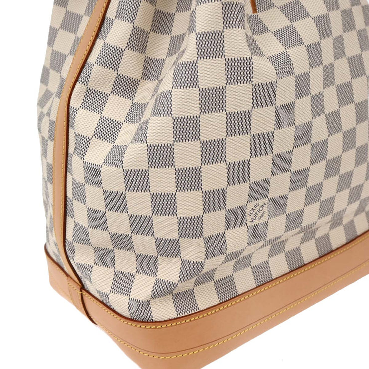 Louis Vuitton Damier Azur Noe Bucket Shoulder Bag N42222 AR2017 153928