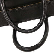 Chanel Black Calfskin Bowling Bag 37 153929