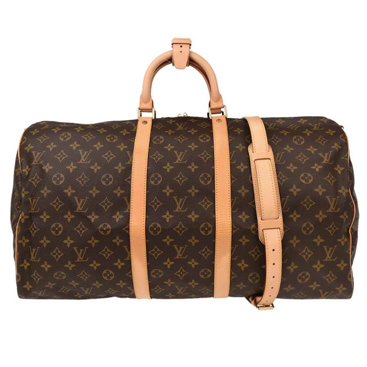 Louis Vuitton Monogram Keepall Bandouliere 55 Duffle Bag M41414 FL0050 153930