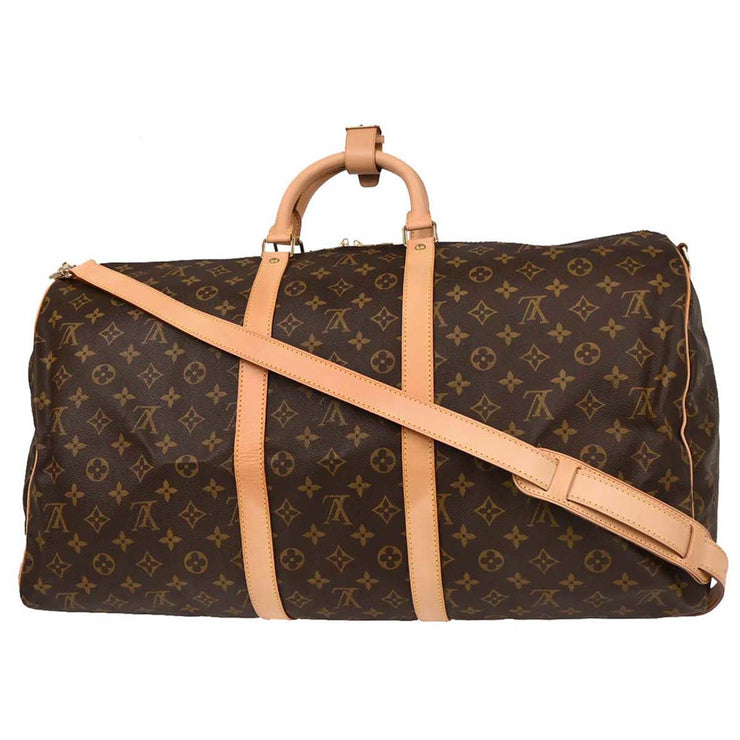 Louis Vuitton Monogram Keepall Bandouliere 55 Duffle Bag M41414 FL0050 153930