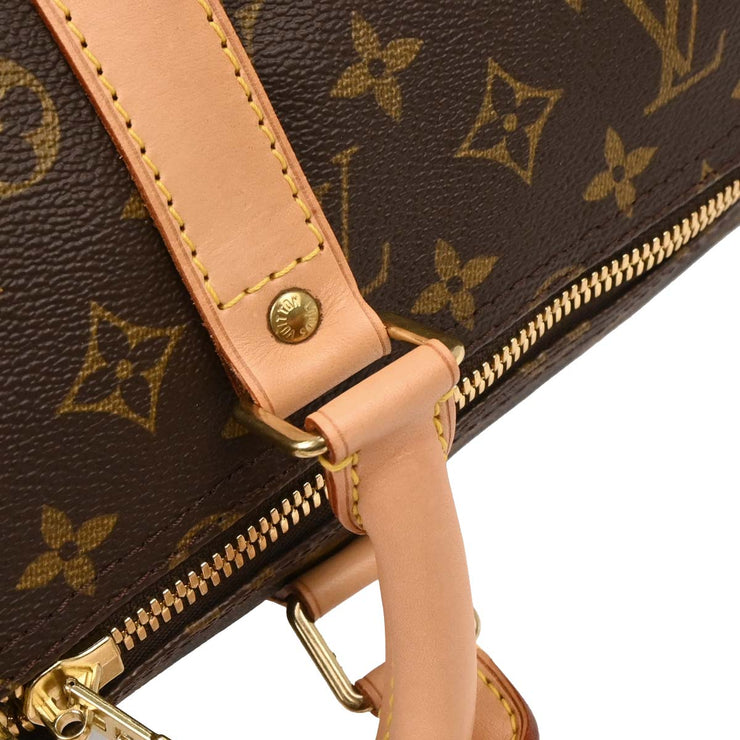 Louis Vuitton Monogram Keepall Bandouliere 55 Duffle Bag M41414 FL0050 153930