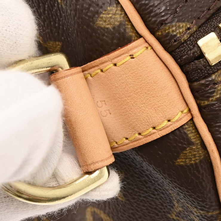 Louis Vuitton Monogram Keepall Bandouliere 55 Duffle Bag M41414 FL0050 153930