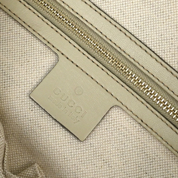 Gucci Beige Heart Bit GG 2way Tote Bag 269957 520981 153934