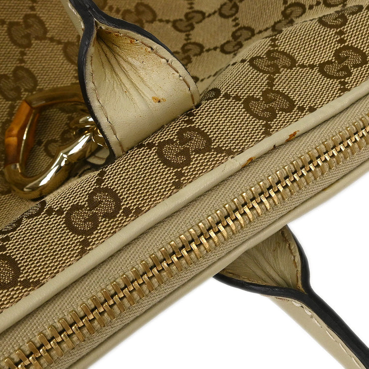 Gucci Beige Heart Bit GG 2way Tote Bag 269957 520981 153934