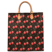 Louis Vuitton Monogram Cherry Sac Plat Tote Handbag M95010 MI0025 153936