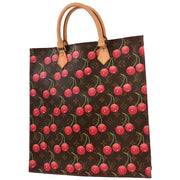 Louis Vuitton Monogram Cherry Sac Plat Tote Handbag M95010 MI0025 153936