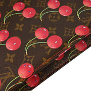 Louis Vuitton Monogram Cherry Sac Plat Tote Handbag M95010 MI0025 153936