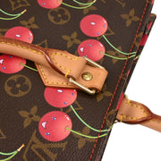 Louis Vuitton Monogram Cherry Sac Plat Tote Handbag M95010 MI0025 153936