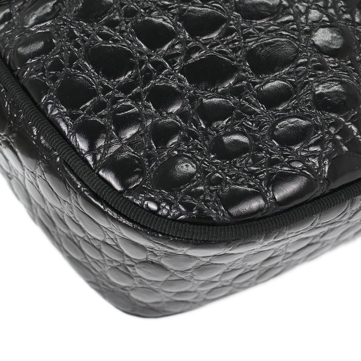 Salvatore Ferragamo Black Vara Shoulder Bag BA214183 153941