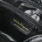 Salvatore Ferragamo Black Vara Shoulder Bag BA214183 153941