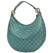 Gucci Light Blue Guccissima GG Hobo Handbag 232962 000926 153942