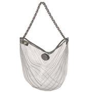 Chanel Clear PVC Chevron Tote Handbag 153946