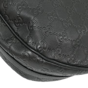 Gucci Black GG Twins Guccissima Hobo Bag 232962 502752 153947