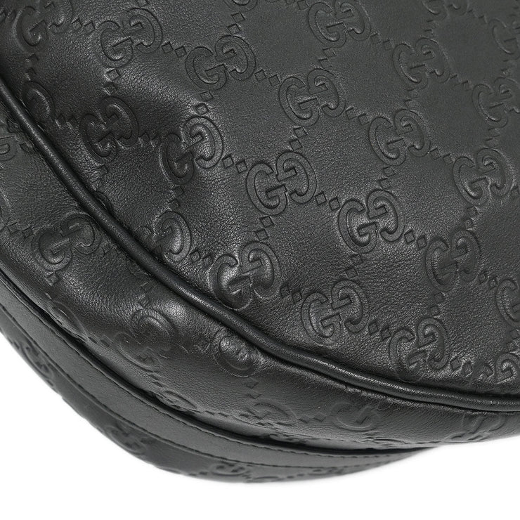 Gucci Black GG Twins Guccissima Hobo Bag 232962 502752 153947