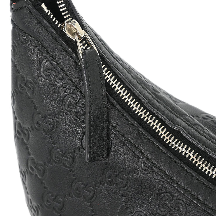 Gucci Black GG Twins Guccissima Hobo Bag 232962 502752 153947