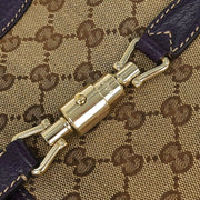 Gucci Brown Beige Jackie Tote Bag 145818 1781 153951