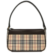 Burberry Beige Brown Burberry Check Handbag 153952
