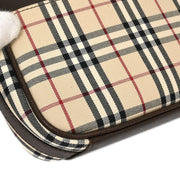 Burberry Beige Brown Burberry Check Handbag 153952