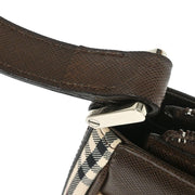 Burberry Beige Brown Burberry Check Handbag 153952