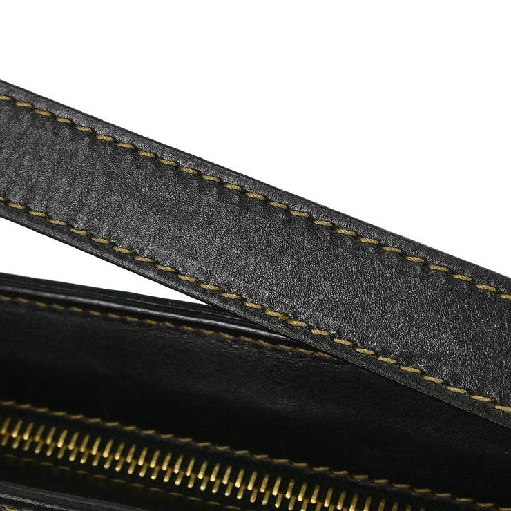 Fendi Brown Black Pequin Shoulder Bag 2262-11644-079 153954