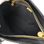 Fendi Brown Black Pequin Shoulder Bag 2262-11644-079 153954