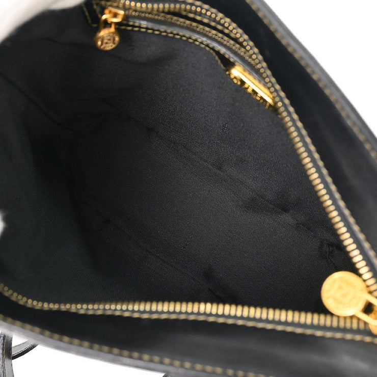Fendi Brown Black Pequin Shoulder Bag 2262-11644-079 153954