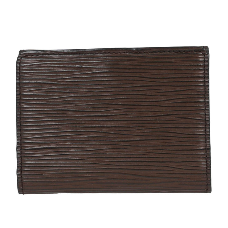 Louis Vuitton Epi Brown Ludlow Coin Case Wallet M6330D 153956