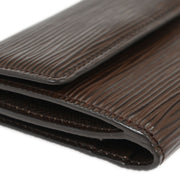 Louis Vuitton Epi Brown Ludlow Coin Case Wallet M6330D 153956