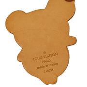 Louis Vuitton Porte Cles Panda Key Holder Charm M62637 Small Good CT0094 153957