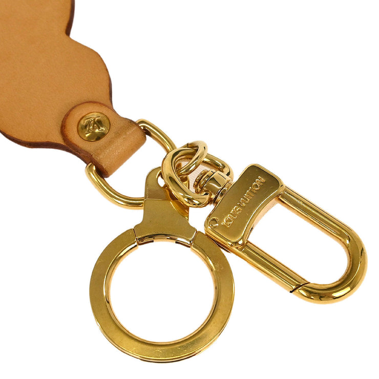 Louis Vuitton Porte Cles Panda Key Holder Charm M62637 Small Good CT0094 153957