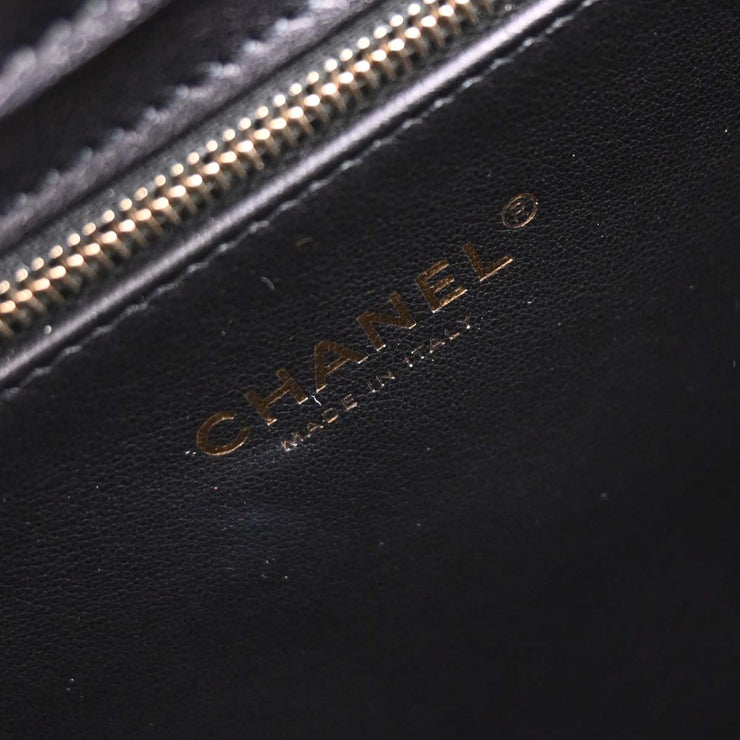 Chanel Black Coco Luxe Calfskin 2way Handbag 153962
