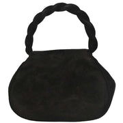 Chanel Black Suede Handbag 153964