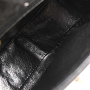 Chanel Black Suede Handbag 153964