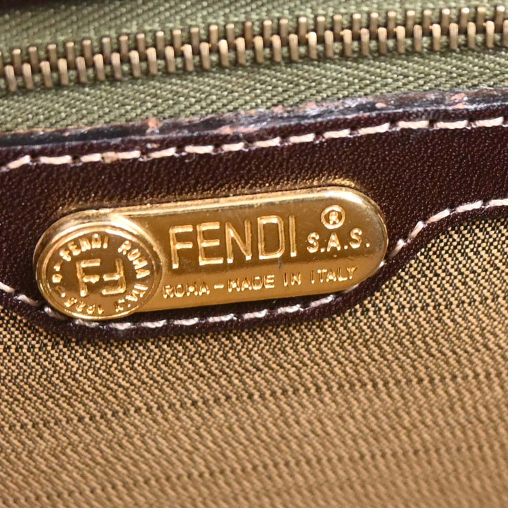 Fendi Brown Zucca 2way Handbag 0915187 153967