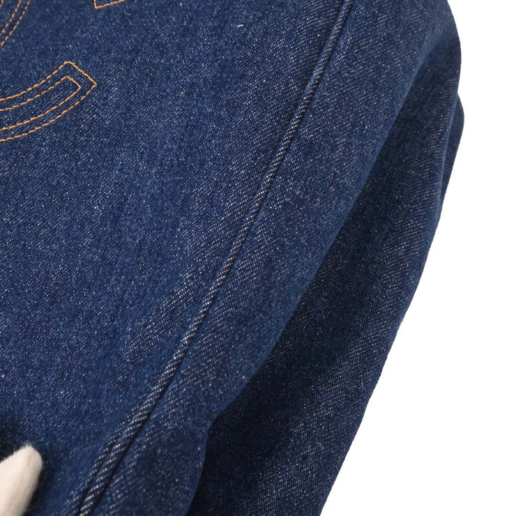 Chanel Blue Denim Handbag 153971
