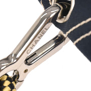 Chanel Navy Canvas No. 5 Handbag 153972
