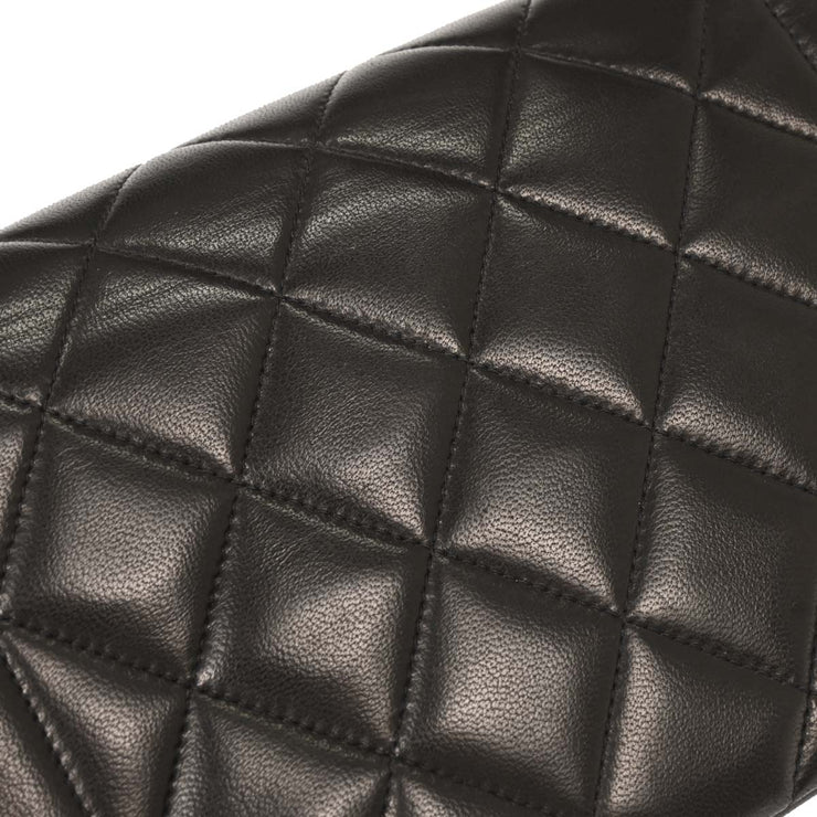 Chanel Black Lambskin Small Diana Shoulder Bag 153973