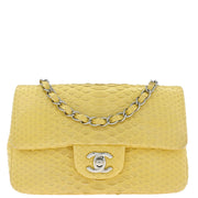 Chanel * Yellow Python Shoulder Bag 153975