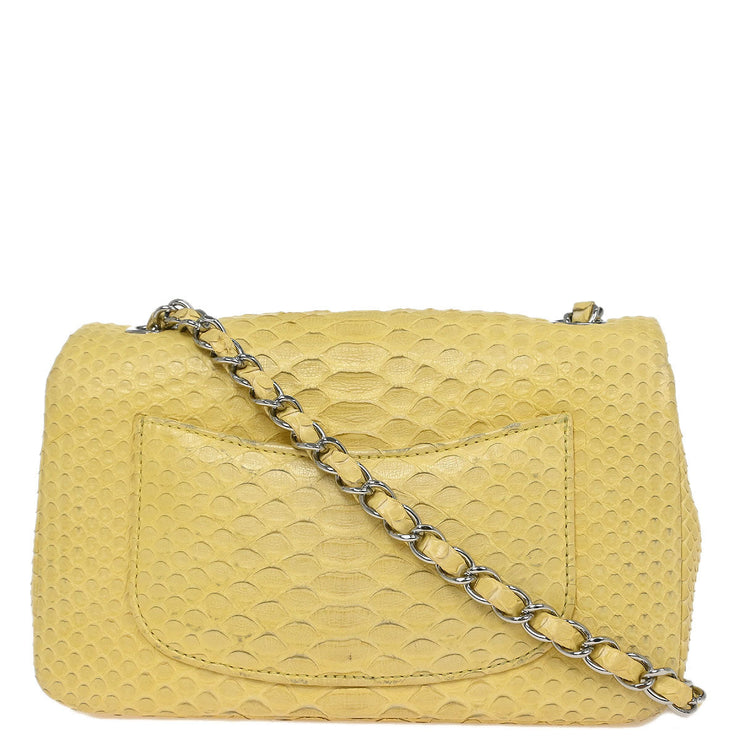 Chanel * Yellow Python Shoulder Bag 153975