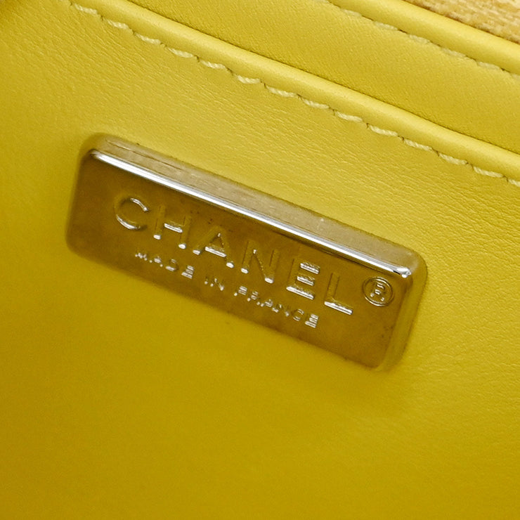 Chanel * Yellow Python Shoulder Bag 153975