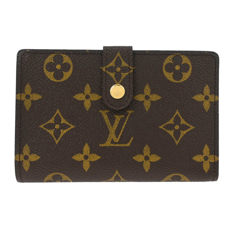 Louis Vuitton Monogram Portefeuille Viennois Wallet Purse M61663 MI1005 153978