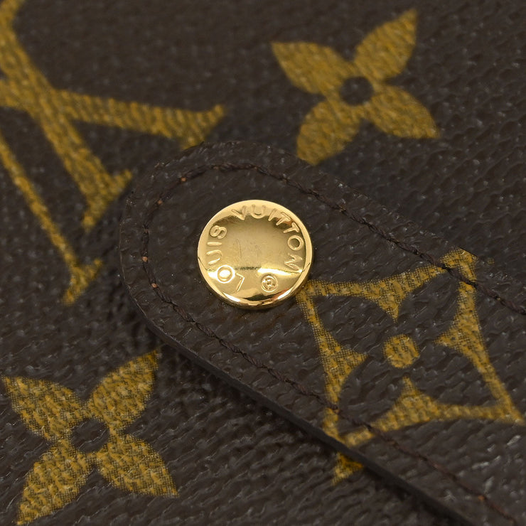 Louis Vuitton Monogram Portefeuille Viennois Wallet Purse M61663 MI1005 153978