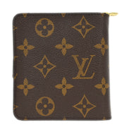 Louis Vuitton Monogram Compact Zip Wallet M61667 MI1026 153979