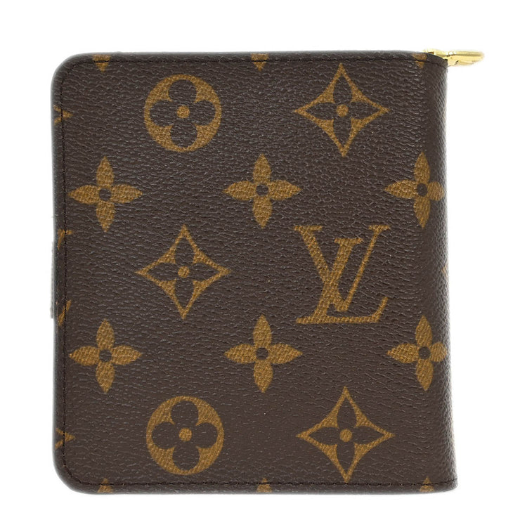 Louis Vuitton Monogram Compact Zip Wallet M61667 MI1026 153979