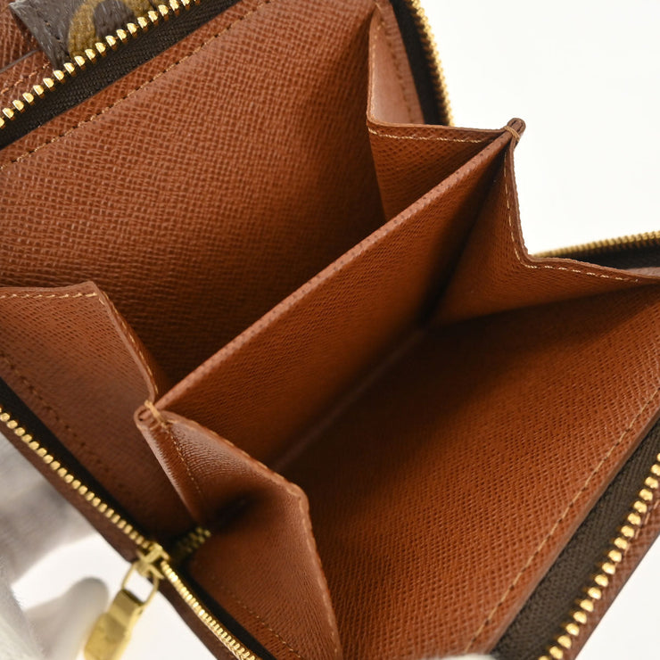 Louis Vuitton Monogram Compact Zip Wallet M61667 MI1026 153979