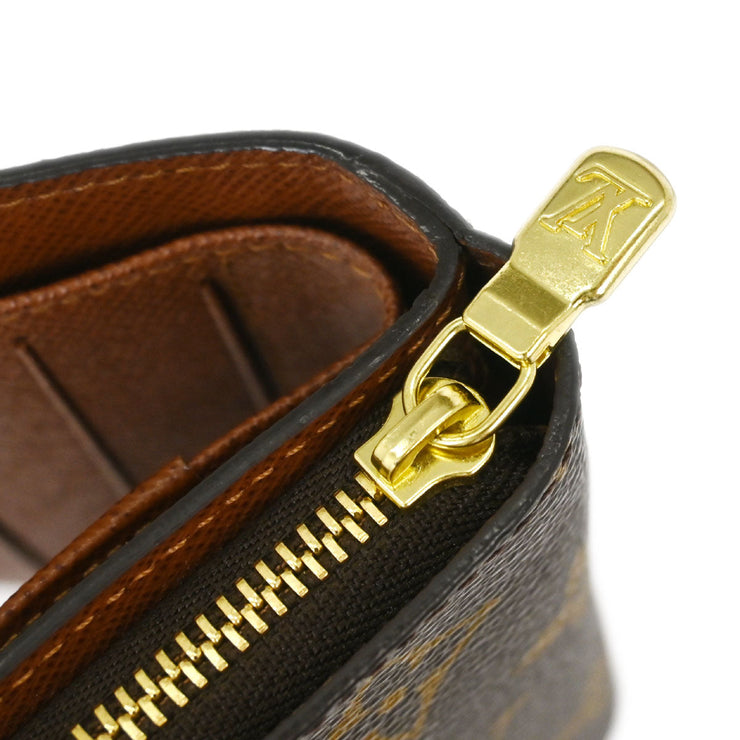 Louis Vuitton Monogram Compact Zip Wallet M61667 MI1026 153979