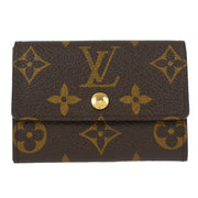 Louis Vuitton Monogram Porte Monnaie Plat Coin Case Wallet M61930 RA4039 153981