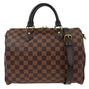 Louis Vuitton Damier Speedy Bandouliere 30 2way Handbag N41367 AA3179 153986