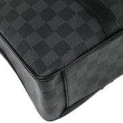Louis Vuitton Damier Graphite Tadao PM 2way Tote Handbag N41259 DU0184 153987